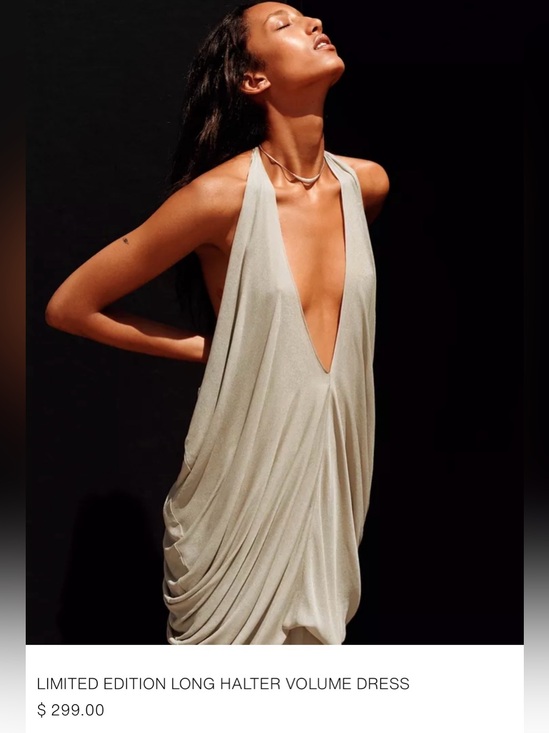 Zara Dresses & Skirts - New with tags! Limited Edition! Zara Halter Volume Dress